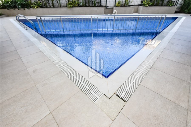 Квартира 1+1 с мебелью в Обагёль, всего 300 м до моря — новый дом 2024 года 25