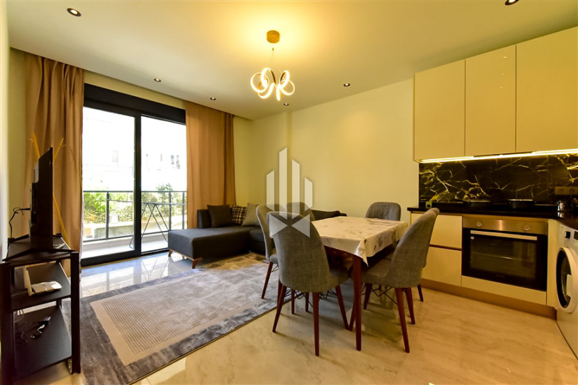 Квартира 1+1 с мебелью в Обагёль, всего 300 м до моря — новый дом 2024 года 34