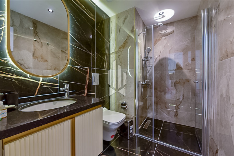 Квартира 1+1 с мебелью в Обагёль, всего 300 м до моря — новый дом 2024 года 43