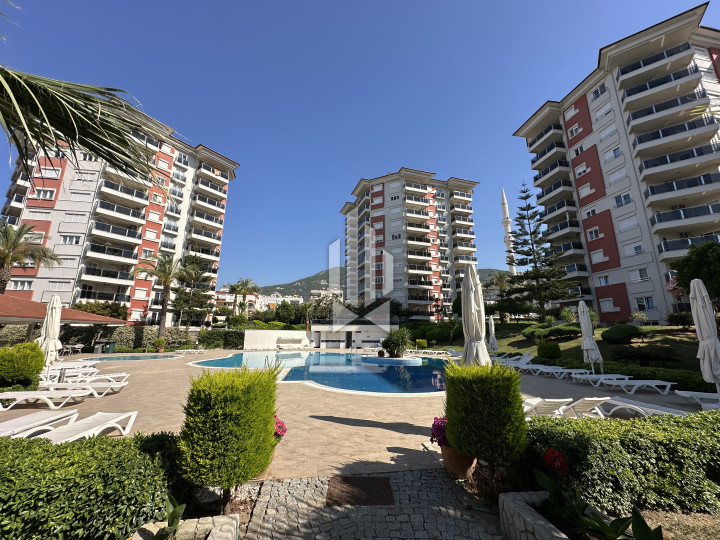 Квартира 2+1 с видом на море и крепость в Джикджилли — 100 м², мебель, ВНЖ подходит 2