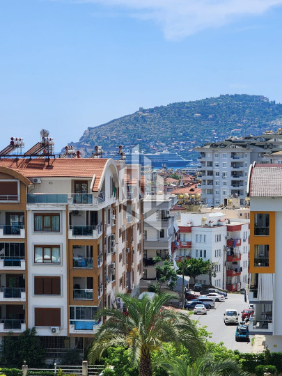 Квартира 2+1 с видом на море и крепость в Джикджилли — 100 м², мебель, ВНЖ подходит 4