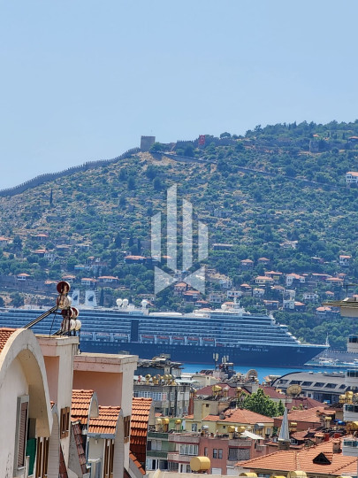 Квартира 2+1 с видом на море и крепость в Джикджилли — 100 м², мебель, ВНЖ подходит 7