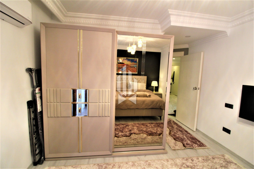 Квартира 2+1 с видом на море и крепость в Джикджилли — 100 м², мебель, ВНЖ подходит 16