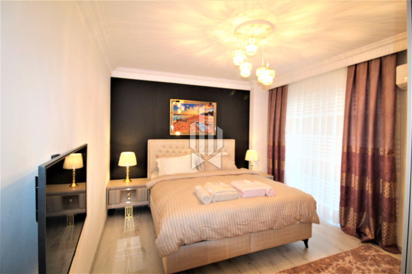 Квартира 2+1 с видом на море и крепость в Джикджилли — 100 м², мебель, ВНЖ подходит 23