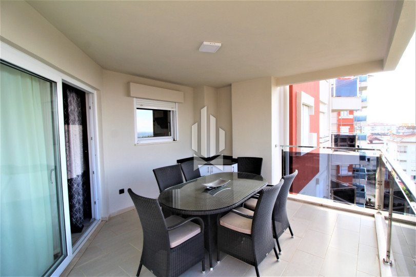 Квартира 2+1 с видом на море и крепость в Джикджилли — 100 м², мебель, ВНЖ подходит 55