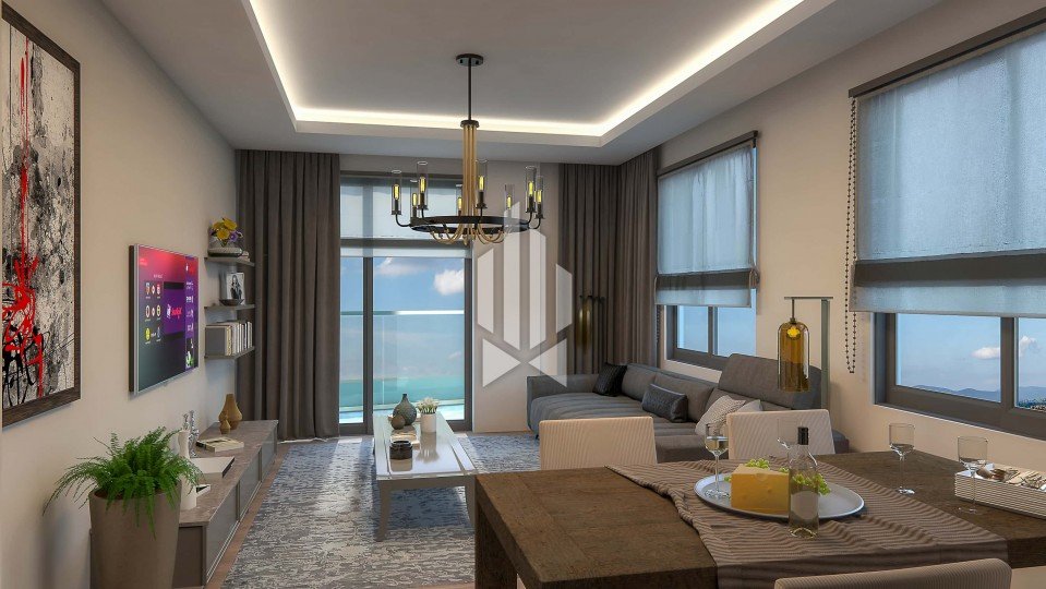 Penthouse with two bedrooms in a new complex, Mahmutlar 5