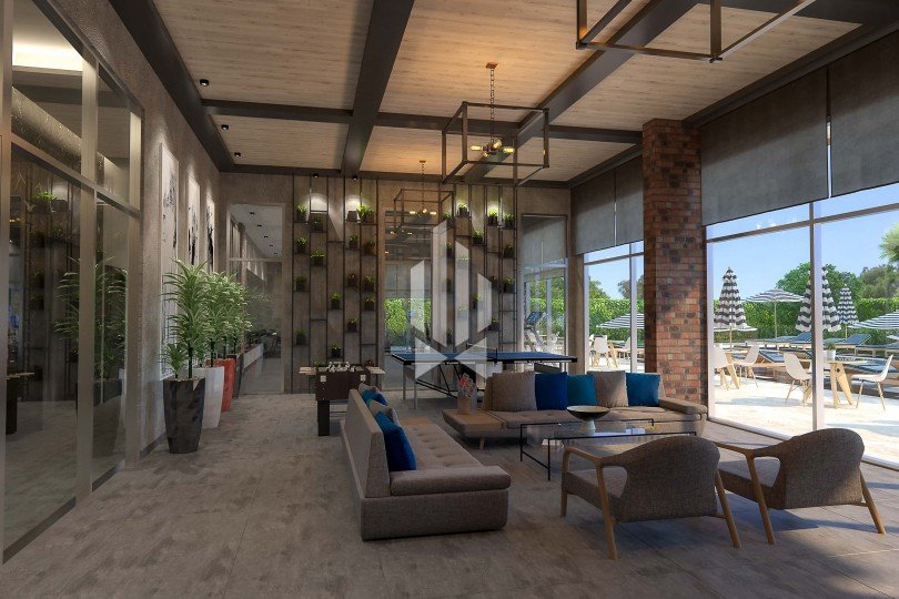 Penthouse with two bedrooms in a new complex, Mahmutlar 9