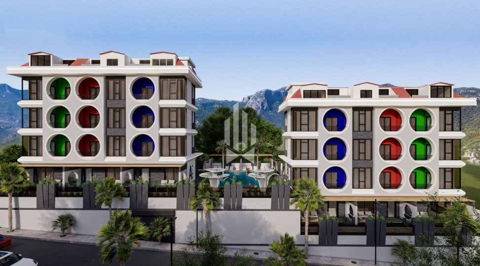 Апартаменты популярной планировки в уникальном комплексе, Махмутлар 3