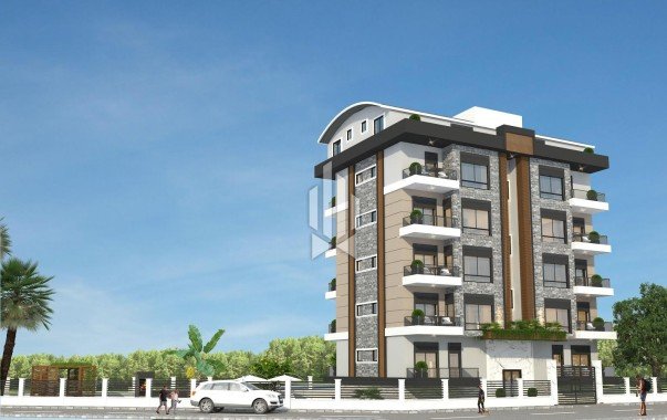 One-bedroom apartment in a boutique complex, Avsallar